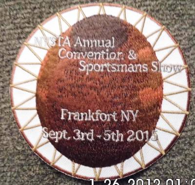 NYSTA Annual Convention & Sportsmans Show 2015 Patch